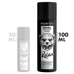 BLACK HOLE - ANAL RELAXING CON JOJOBA BASE SILICONA 100 ML 2