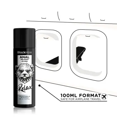 Anal Relaxing con Jojoba Base Silicona 100 ml | Black Hole