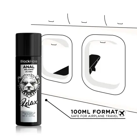 Anal Relaxing con Jojoba Base Silicona 100 ml | Black Hole
