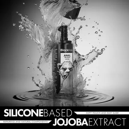 Anal Relaxing con Jojoba Base Silicona 100 ml | Black Hole