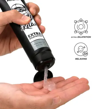 Gel Base Agua Dilatación Anal 150 ml | Black Hole