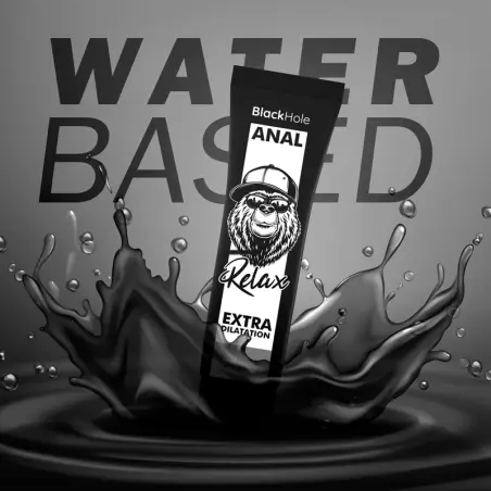 Gel Base Agua Dilatación Anal 150 ml | Black Hole
