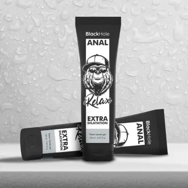Gel Base Agua Dilatación Anal 150 ml | Black Hole