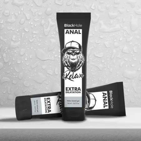 Gel Base Agua Dilatación Anal 150 ml | Black Hole