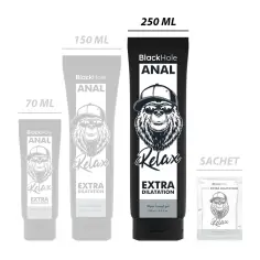 BLACK HOLE - GEL BASE AGUA DILATACIÓN ANAL 250 ML 2