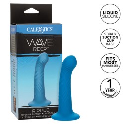 CALEXOTICS - WAVE RIDER RIPPLE PLUG ANAL AZUL CALEXOTICS 2