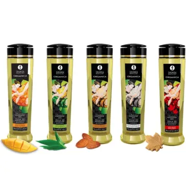 Aceite de Masaje Orgánico Mango 240 ml | Shunga