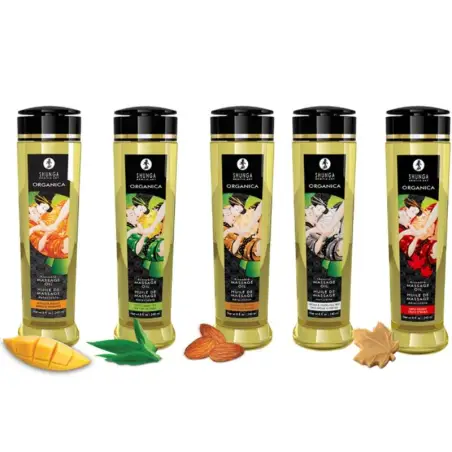 Aceite de Masaje Orgánico Mango 240 ml | Shunga