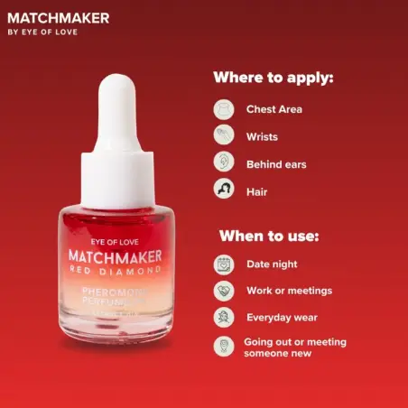 Matchmaker Red Diamond Aceite Perfumado con Feromonas 20 ml