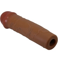PRETTY LOVE - NILE FUNDA PARA PENE CON EXTENSIÓN DE 2.5 CM MULATO PRETTY LOVE 2