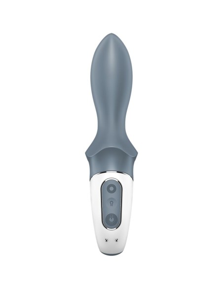 SATISFYER - AIR PUMP BOOTY 1 VIBRADOR INFLABLE ANAL GRIS