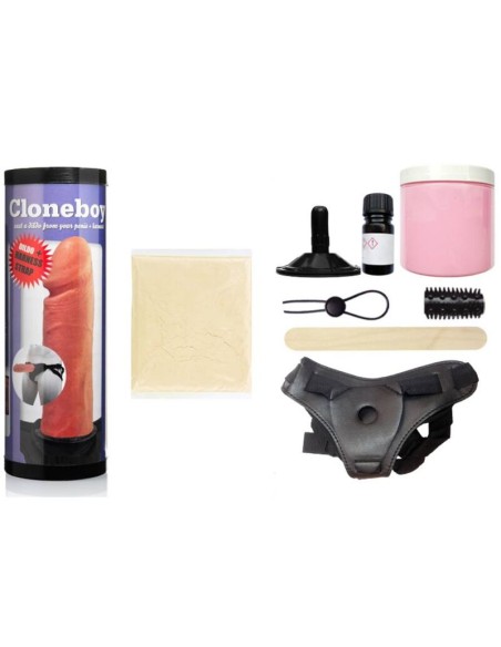 CLONEBOY - DILDO & HARNESS STRAP 