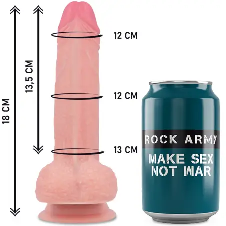 Arnés + Liquid Silicone Dildo Premium Mustang 18 cm