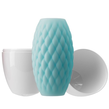 PRETTY LOVE - ATHENA EROS MASTURBADOR MASCULINO SILICONA CELESTE PRETTY LOVE