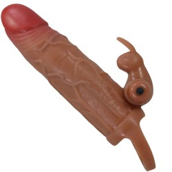 PRETTY LOVE - OSMAR FUNDA PARA PENE + ESTIMULADOR DE CLÍTORIS CON VIBRACIÓN PRETTY LOVE