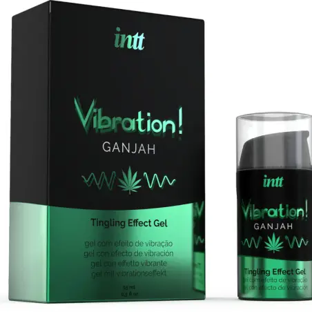 Potente Estimulante Íntimo Gel Vibrador Liquido Cannabis