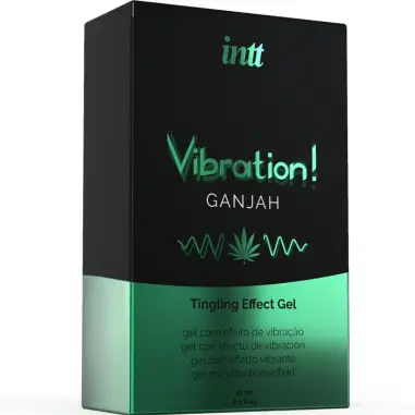Potente Estimulante Íntimo Gel Vibrador Liquido Cannabis