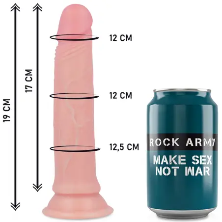 Harness + Liquid Silicone Dildo Premium Avenger 19 cm