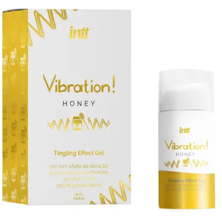 Potente Estimulante Íntimo Gel Vibrador Liquido Miel 15 ml