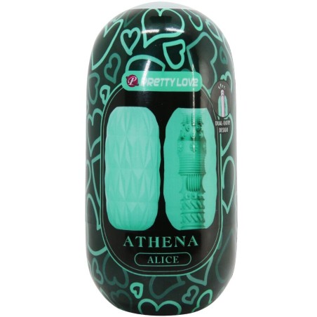 PRETTY LOVE - ATHENA ALICE MASTURBADOR MASCULINO TURQUESA PRETTY LOVE