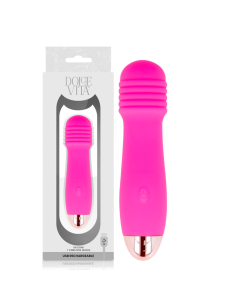 DOLCE VITA - VIBRADOR RECARGABLE THREE ROSA 7 VELOCIDADES 2