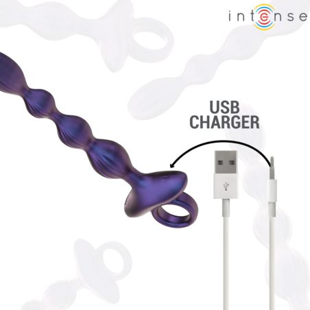 INTENSE - JACKIE PLUG ANAL VIBRADOR MODELO 1 CONTROL REMOTO INTENSE ANAL TOYS