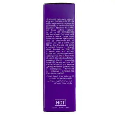 Gel O-Stimulation para Mujer 15 ml - Estimulante Femenino