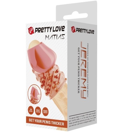 PRETTY LOVE - MATIAS ENGROSADOR PENE ROSADO PRETTY LOVE MALE