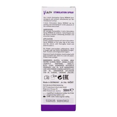 V-Activ Spray Estimulante para Mujer 50 ml | HOT