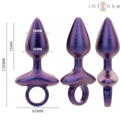 INTENSE - MICHAEL PLUG ANAL VIBRADOR MODELO 2 CONTROL REMOTO INTENSE ANAL TOYS 2