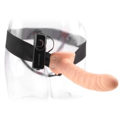 FETISH FANTASY SERIES - ARNÉS VIBRADOR HUECO 19 CM NATURAL FETISH FANTASY SERIES 2