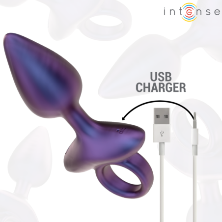 INTENSE - MICHAEL PLUG ANAL VIBRADOR MODELO 2 CONTROL REMOTO INTENSE ANAL TOYS