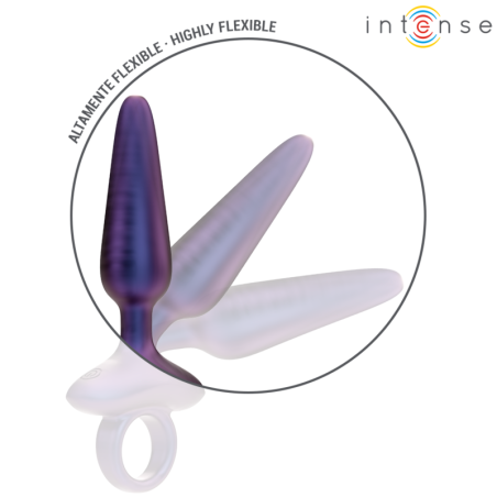 INTENSE - MARLON PLUG ANAL VIBRADOR MODELO 4 CONTROL REMOTO INTENSE ANAL TOYS