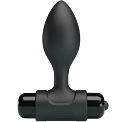 PRETTY LOVE - VIBRA BUTT PLUG ANAL 10 VIBRACIONES NEGRO PRETTY LOVE 2