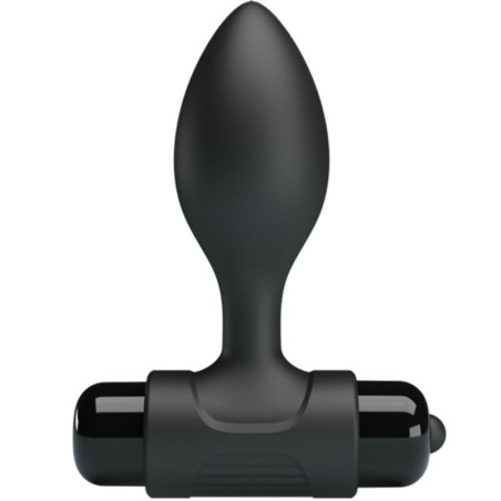 PRETTY LOVE - VIBRA BUTT PLUG ANAL 10 VIBRACIONES NEGRO PRETTY LOVE