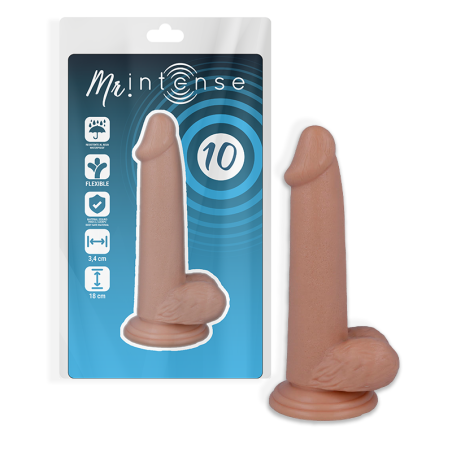 MR INTENSE - 10 PENE REALÍSTICO 18 CM -O- 3.4 CM MR. INTENSE
