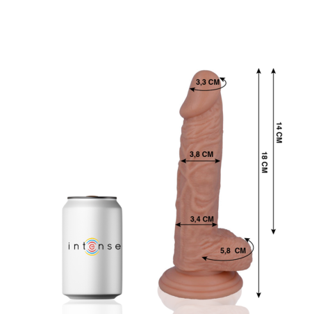 MR INTENSE - 11 PENE REALÍSTICO 18 CM -O- 3.8 CM MR. INTENSE