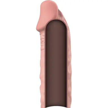 Extension de Pene Liquid Silicone V5 Natural | Virilxl