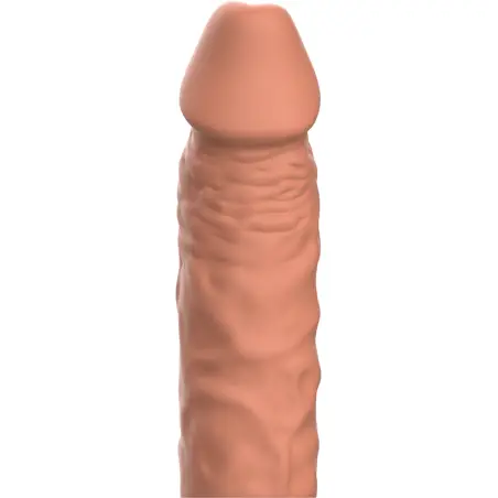 Extensión de Pene Liquid Silicone V5 Marrón | Virilxl
