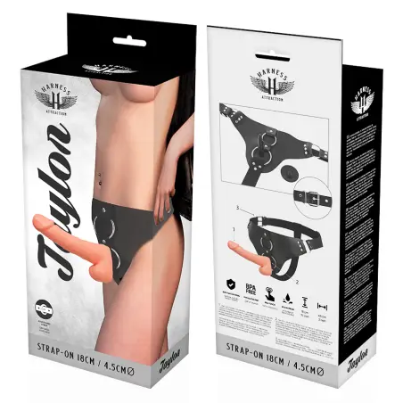 Arnés Taylor Deluxe 18 cm Ø 4.5 cm | Harness Attraction