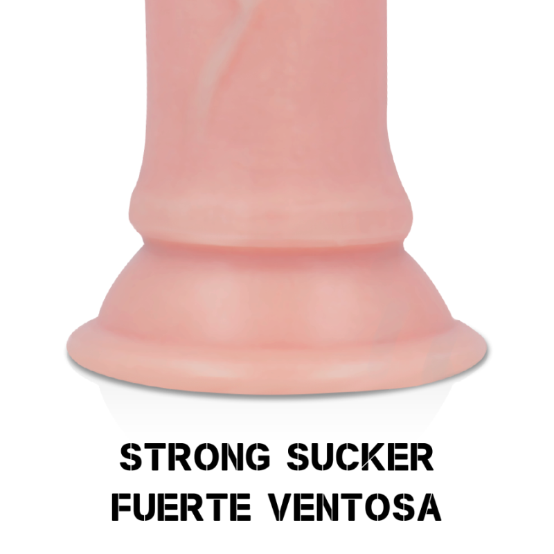 ROCKARMY - KINGCOBRA DILDO REALÍSTICO LIQUID SILICONE 24 CM -O- 4.77 CM 