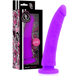 DELTA CLUB - DILDO REALISTA LILA SILICONA MEDICA 17 CM -O- 3 CM DELTACLUB 2