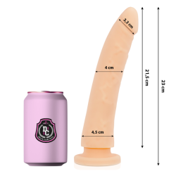 DELTA CLUB - DILDO REALISTA NATURAL SILICONA MEDICA 23 CM -O- 4.5 CM DELTACLUB