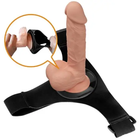 Harness Briefs Arnés Universal con Dildo Jerry 21.8 cm
