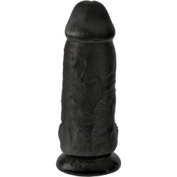 KING COCK - PENE REALÍSTICO CHUBBY 23 CM NEGRO KING COCK 2
