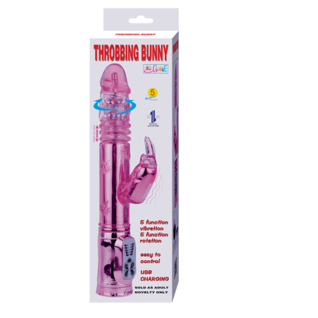 BAILE - THROBBING BUNNY ROTADOR RAMPANTE ROSA BAILE ROTATIONS