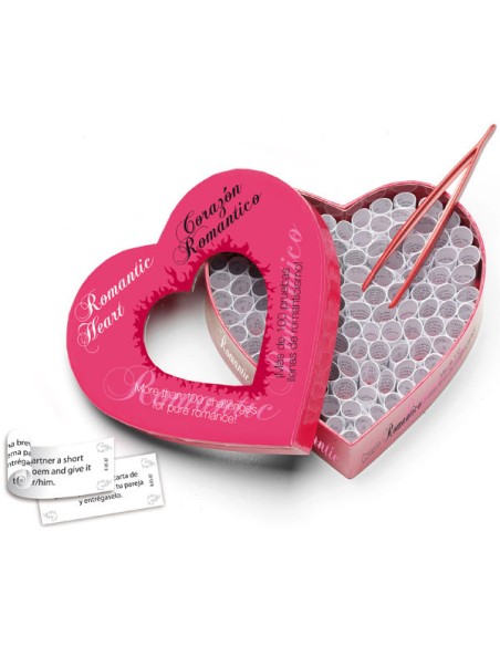 TEASE & PLEASE - JUEGO CORAZÓN ROMÁNTICO