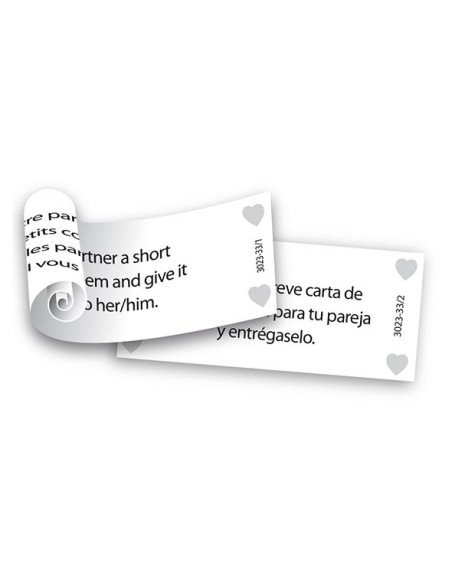 TEASE & PLEASE - JUEGO CORAZÓN ROMÁNTICO