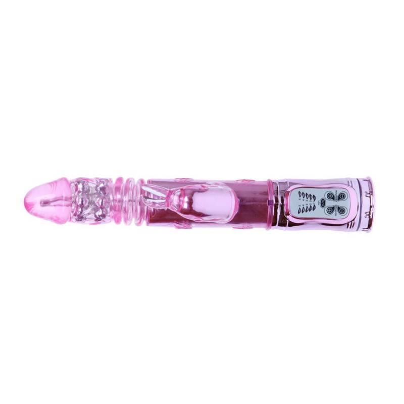 BAILE - THROBBING BUNNY ROTADOR RAMPANTE ROSA 