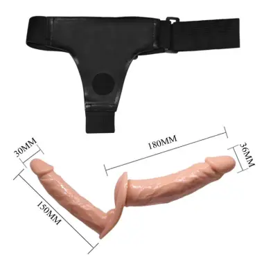 Ultra Passionate Harness Dobles Dildos con Arnés | Baile